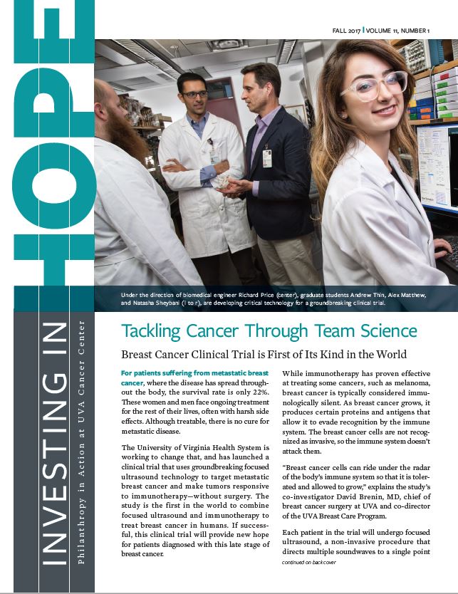 Investing in Hope fall 2017 cover