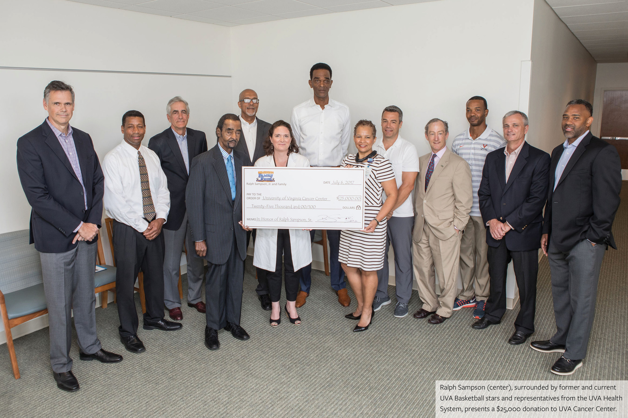 Legendary Ralph Sampson donates his Family Feud winnings to UVA Health  System - Streaking The Lawn