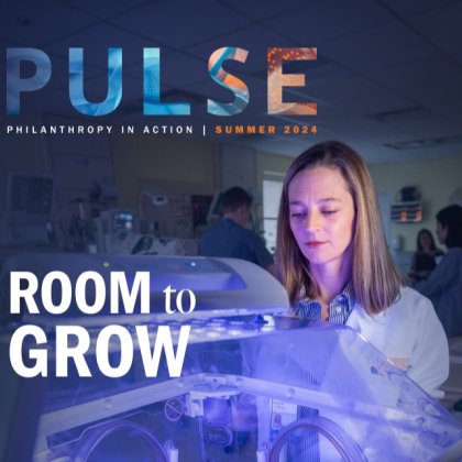 Copy of front cover of PULSE magazine