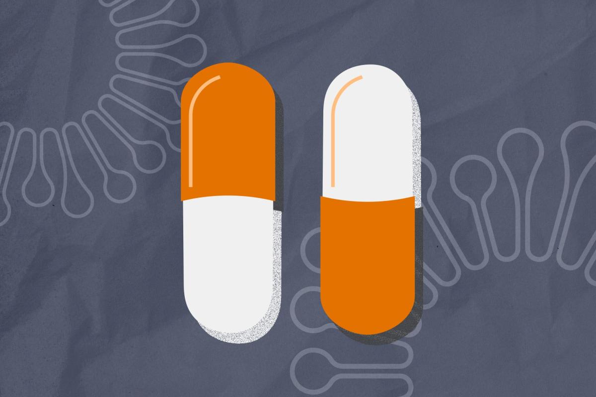 illustration of pills