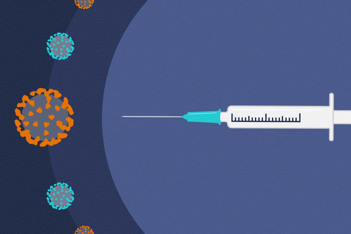 illustration of a vaccination