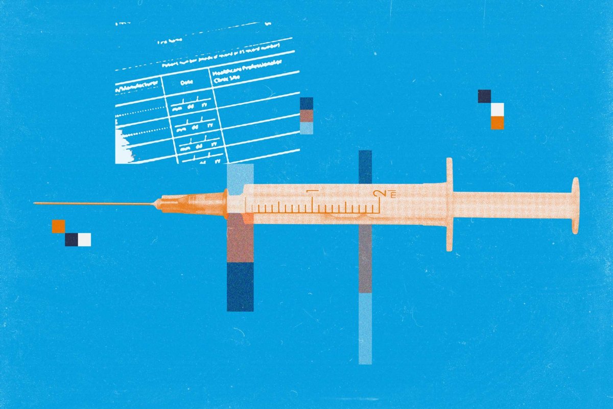 illustration of an injection