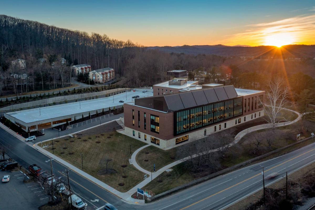overhead view of Ivy Mountain Orthopedic Center
